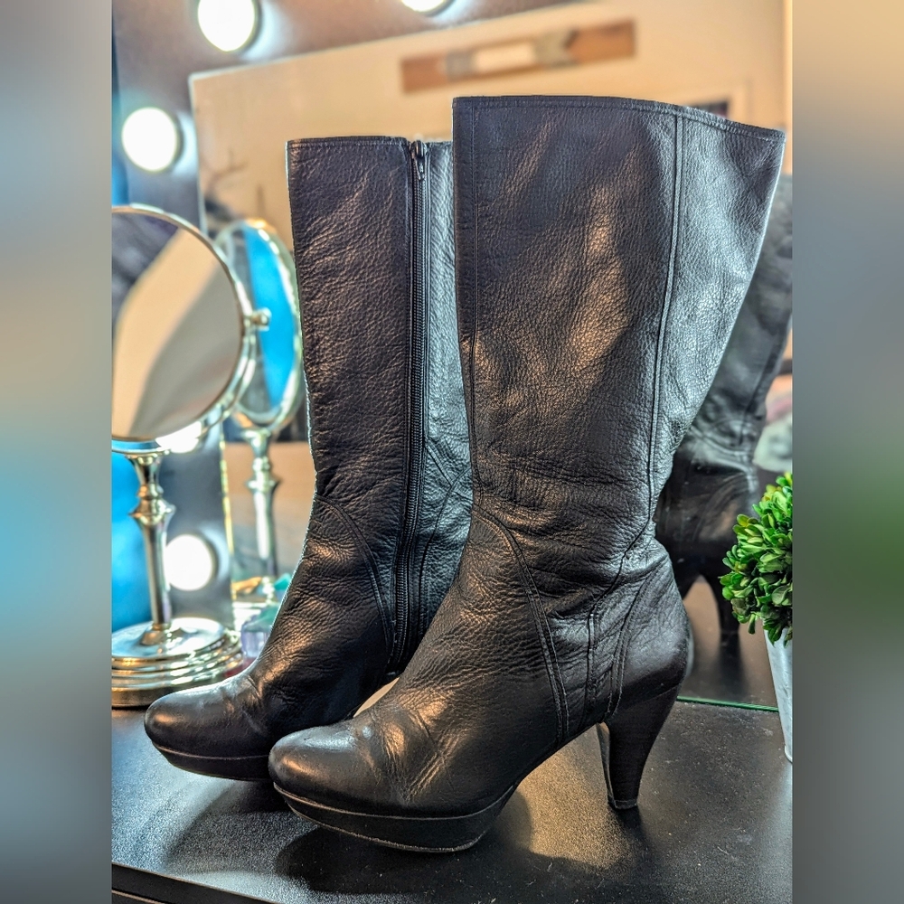 Biviel leather boots